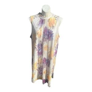 Cato Sheer with under material Floral Sleeveless Dress - Multicolor Sz  22/24